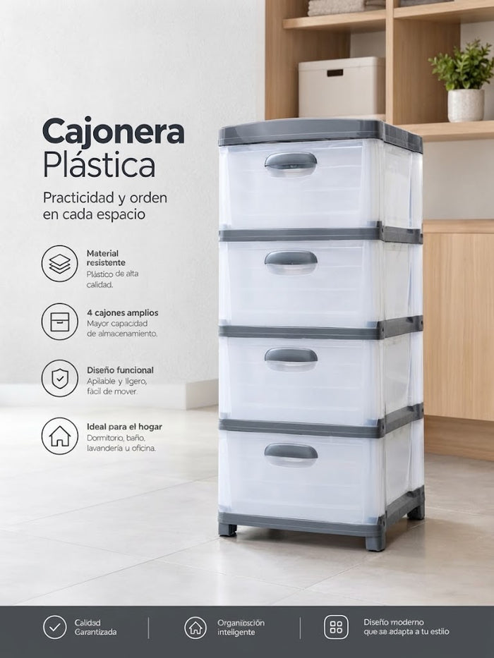 Cajonero 4 niveles